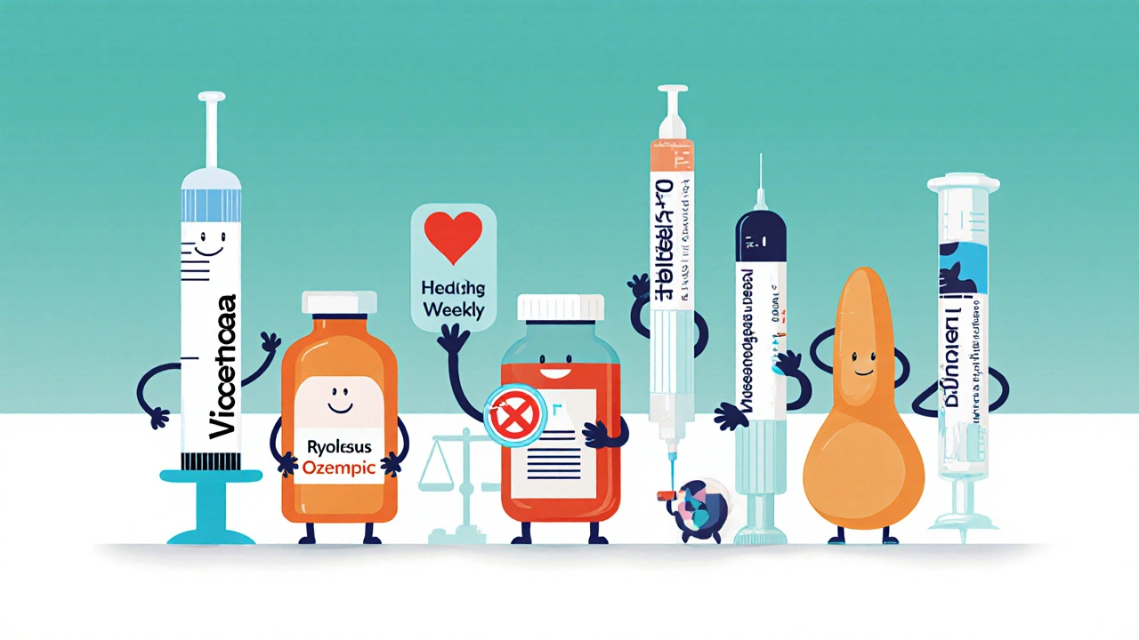 Victoza (Liraglutide) vs. Other GLP-1 Options: Detailed Comparison